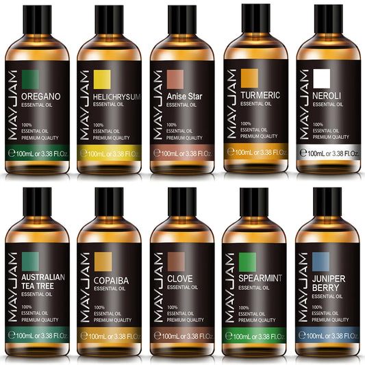 Oregano Essential Oil Fragrance Neroli Helichrysum Copaiba Turmeric Spearmint Anise Star 2025 New Aroma Oil
