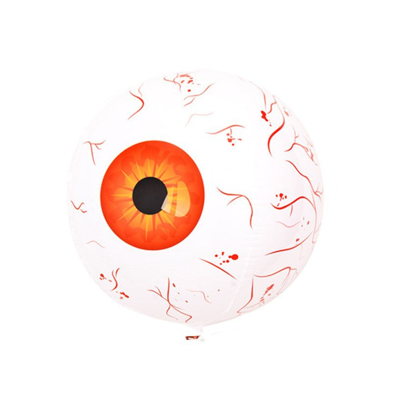 Get Spooky with Our Bloodshot Eyeball Balloon – The Inflatable That'll Make You Scream!